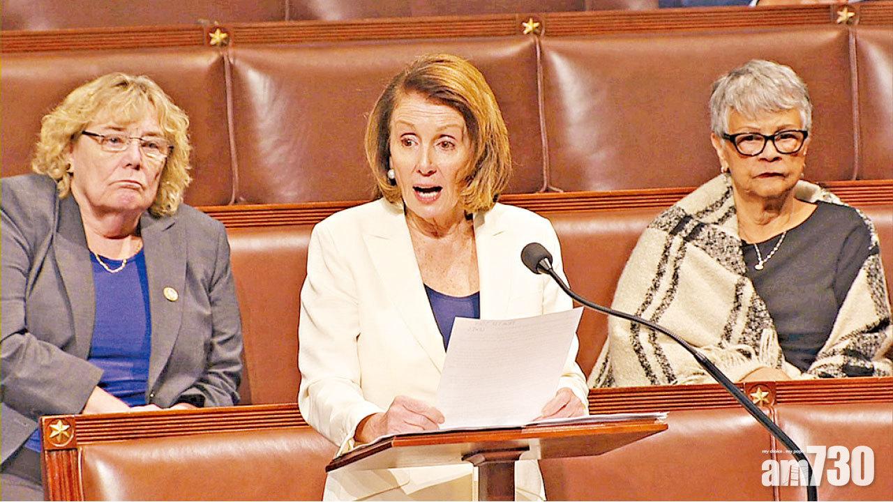 佩洛西為「追夢者」拉布 發言8小時破紀錄