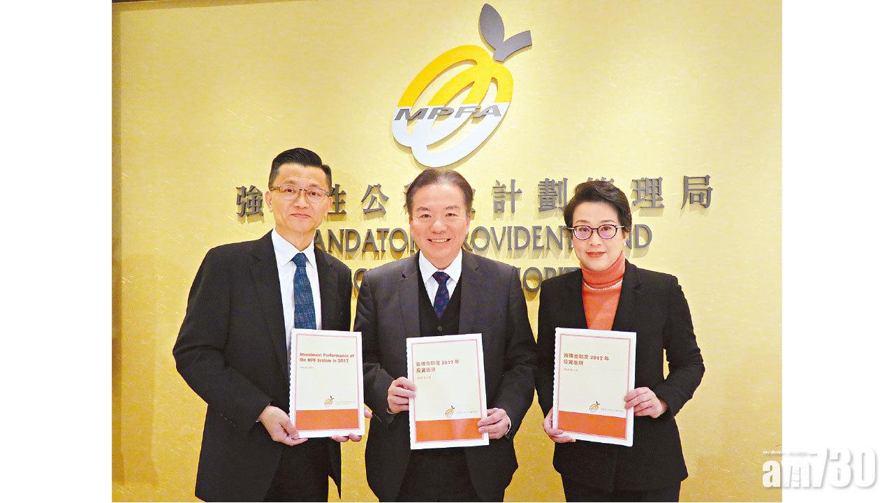 股票基金年度回報34.4%  積金局：勿一窩蜂追捧