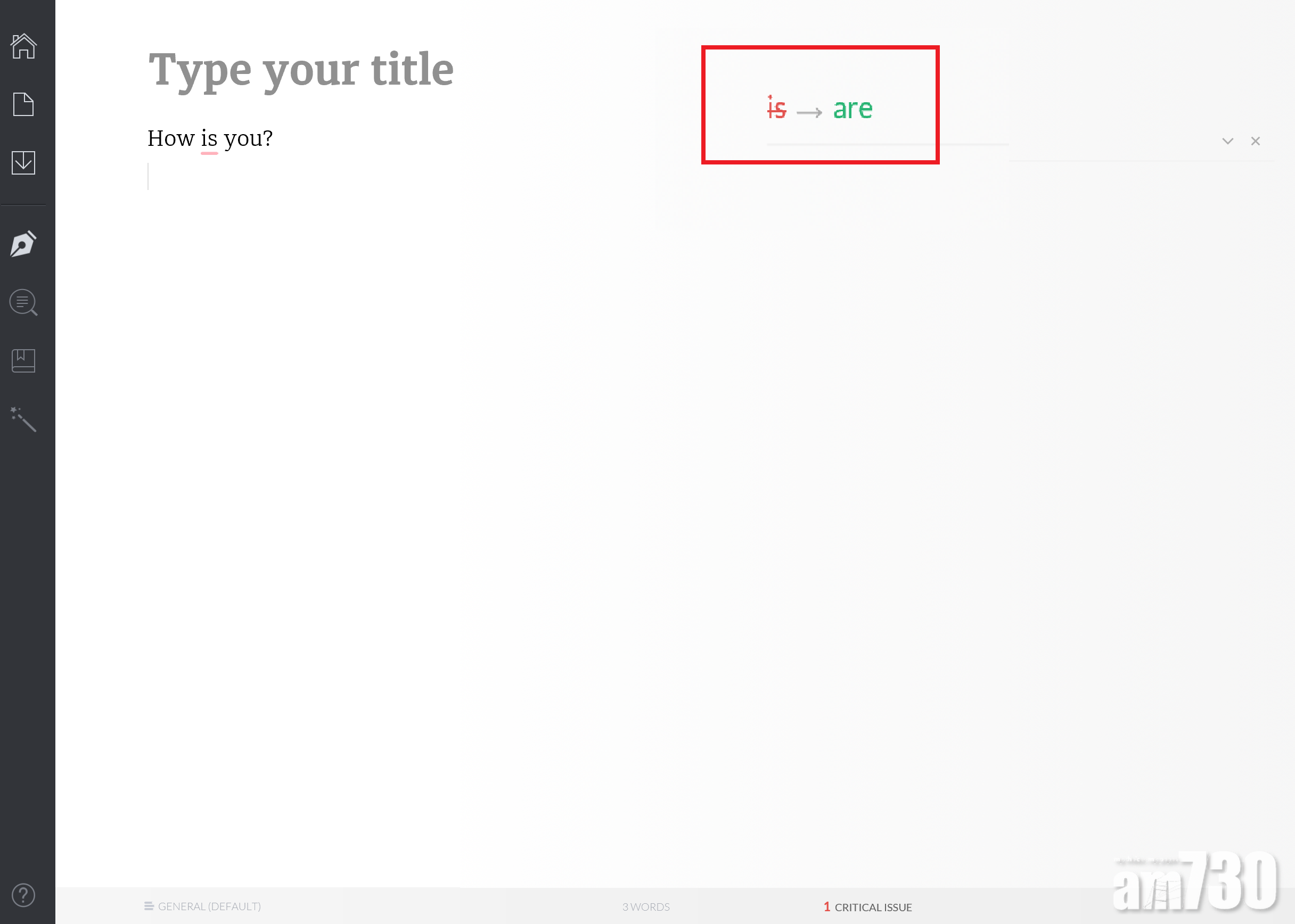 英文錯別字大師 Grammarly