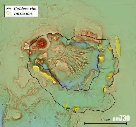 日海底發現熔岩穹丘 威脅1億人