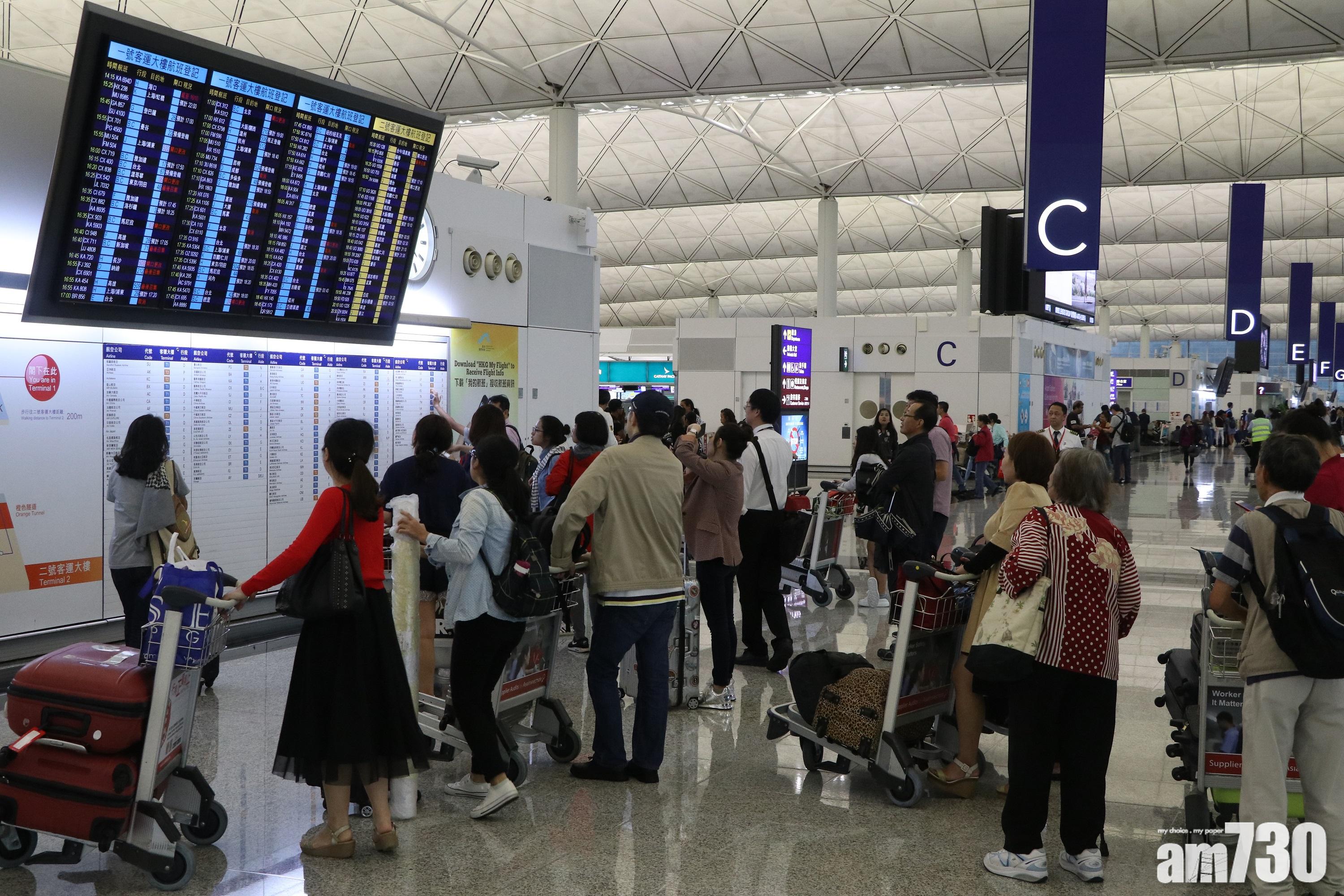 港人新春外遊及來港旅客俱增