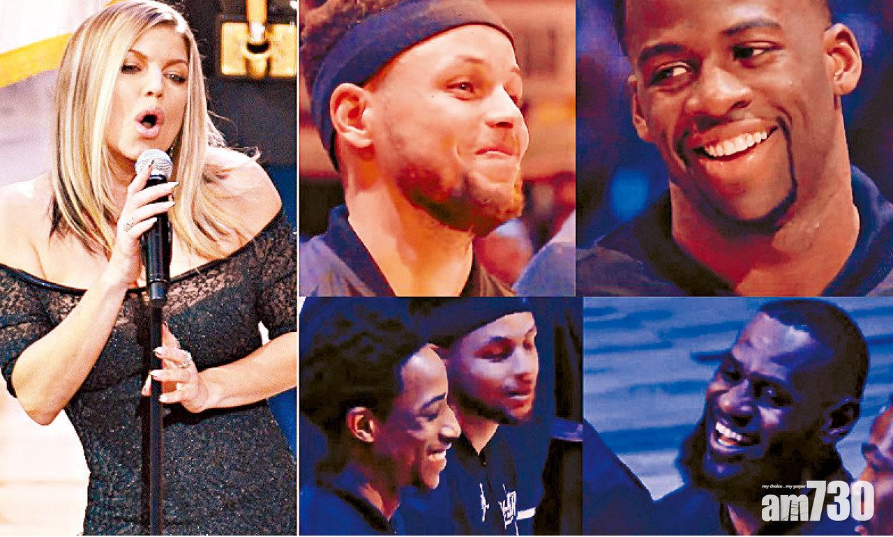 Fergie唱美國國歌笑死NBA球星