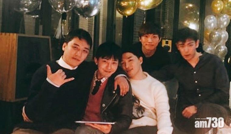 【天團齊人】BIGBANG五子入伍前合照