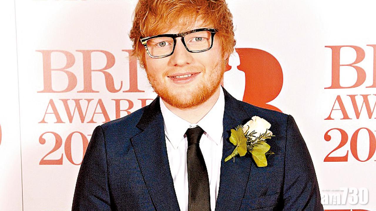 英國音樂大獎 Ed Sheeran失落最佳歌手