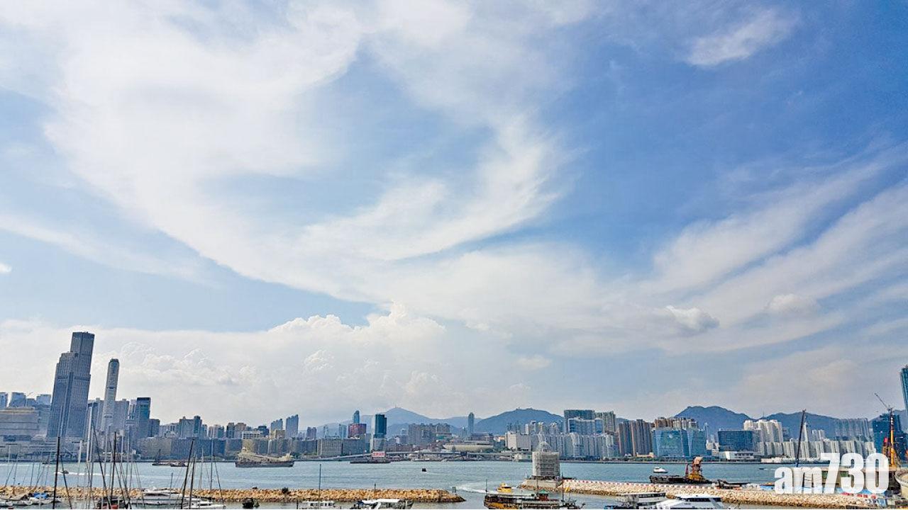 【天氣報告】今日多雲有一兩陣雨