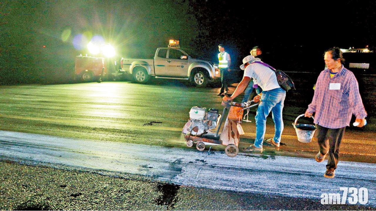 春節繁忙不勝負荷 134航班受阻  布吉機場跑道現裂縫關閉