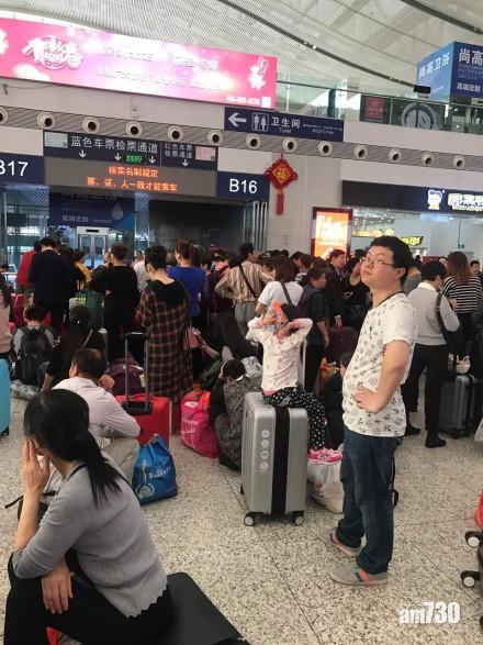 搶修近8小時 廣深高鐵復駛