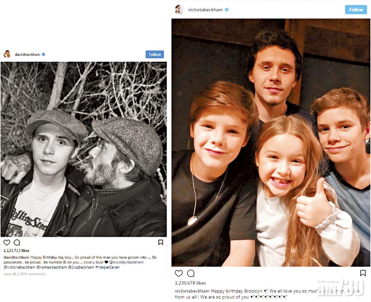 Brooklyn 19歲生日 Victoria飛紐約慶祝