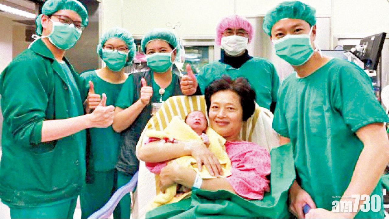 破最高齡紀錄 62歲台婦順產誕子
