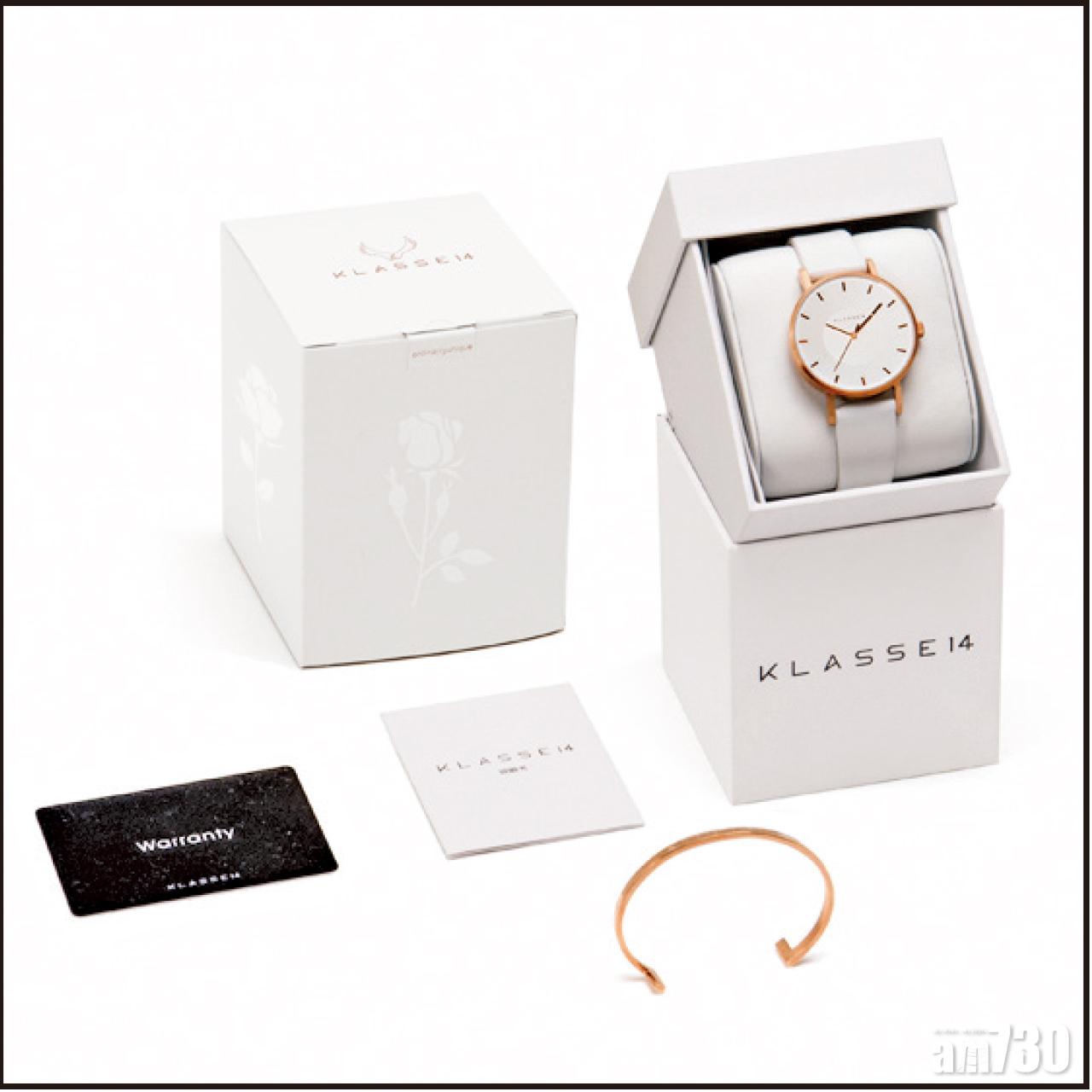 女生至愛玫瑰金KLASSE14 Volare White Rose