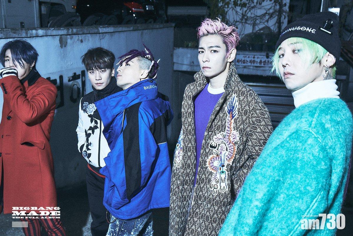 BIGBANG新歌《花路》橫掃排行榜冠軍 勝利：預計今年入伍