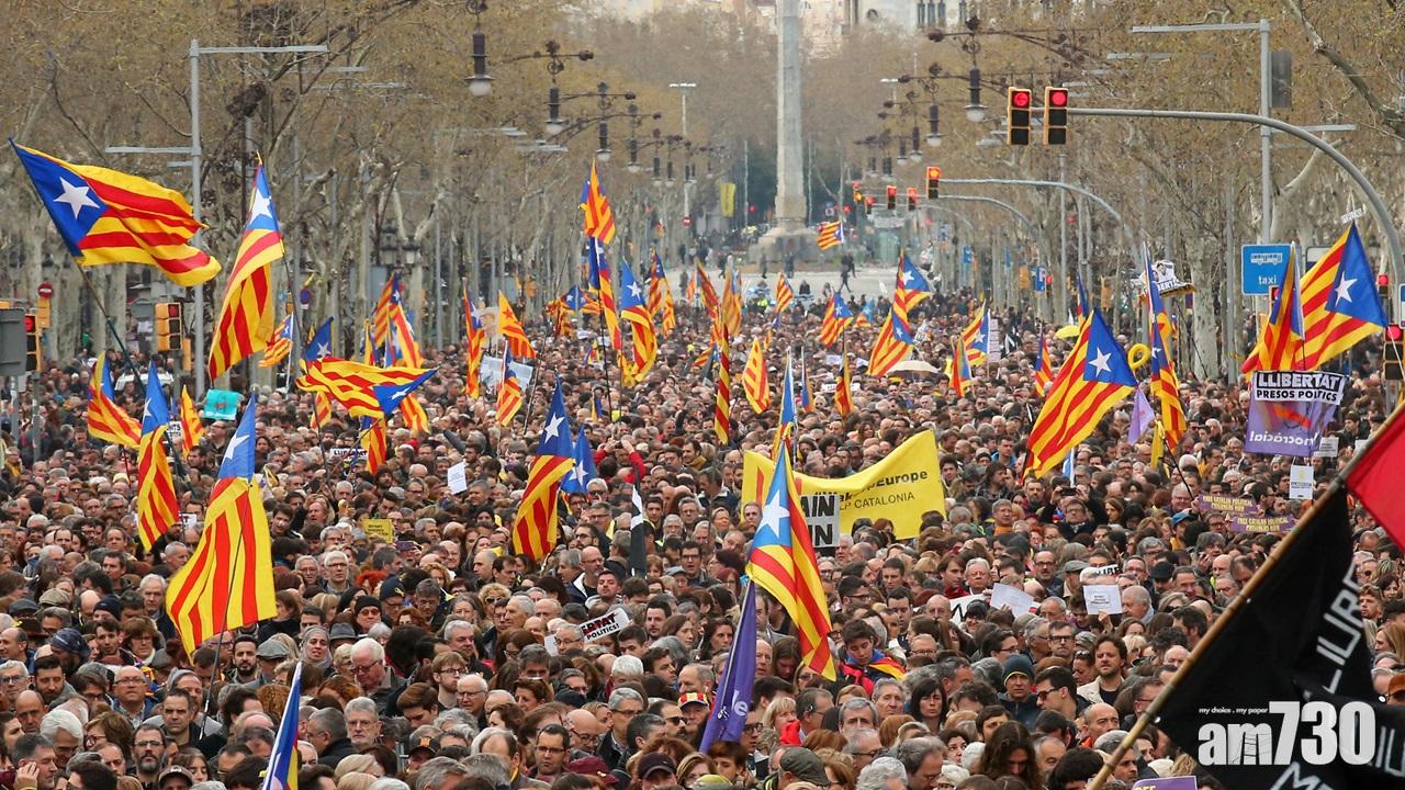 加泰前主席德國被捕  巴塞數千市民示威與警爆衝突