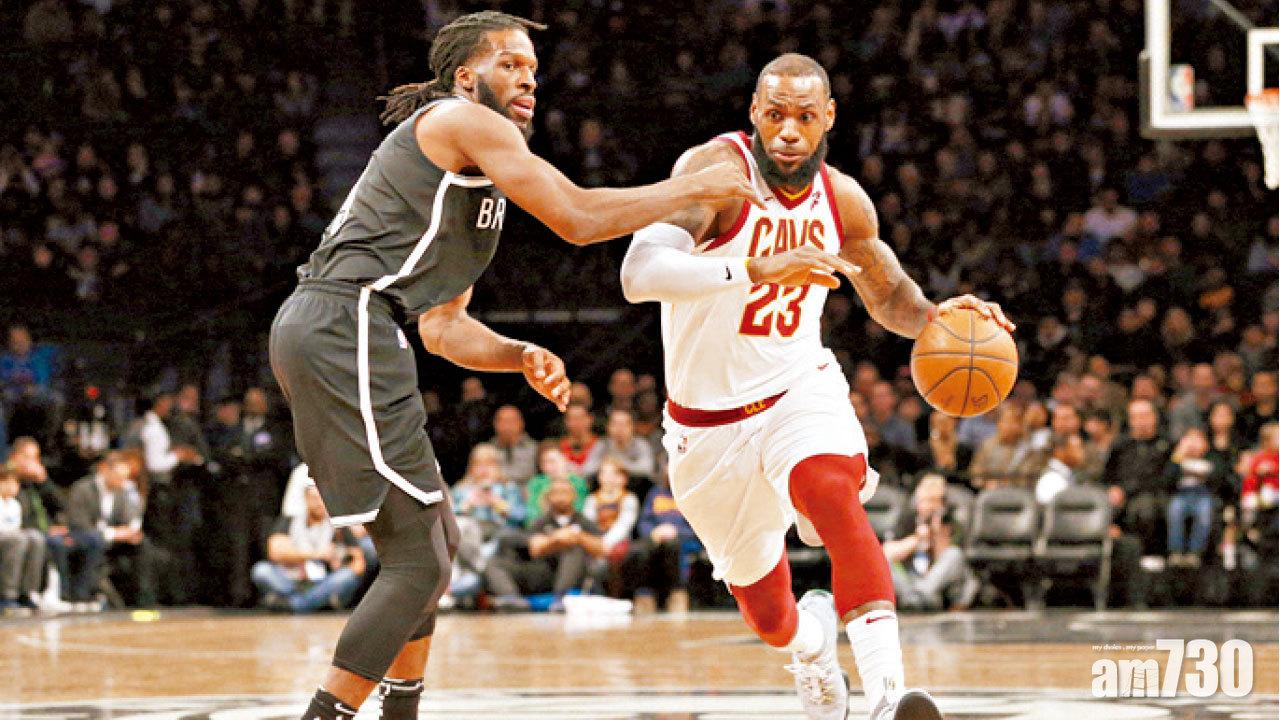 占士10次單季得逾2千分 史上第三人