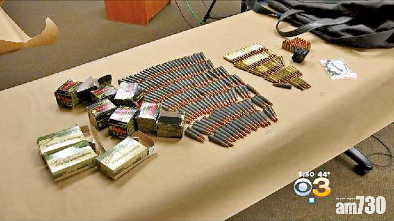 留美台生擬血洗校園案 警再檢一手槍1600發子彈