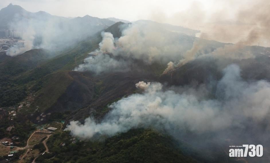 流浮山鰲磡村三級火