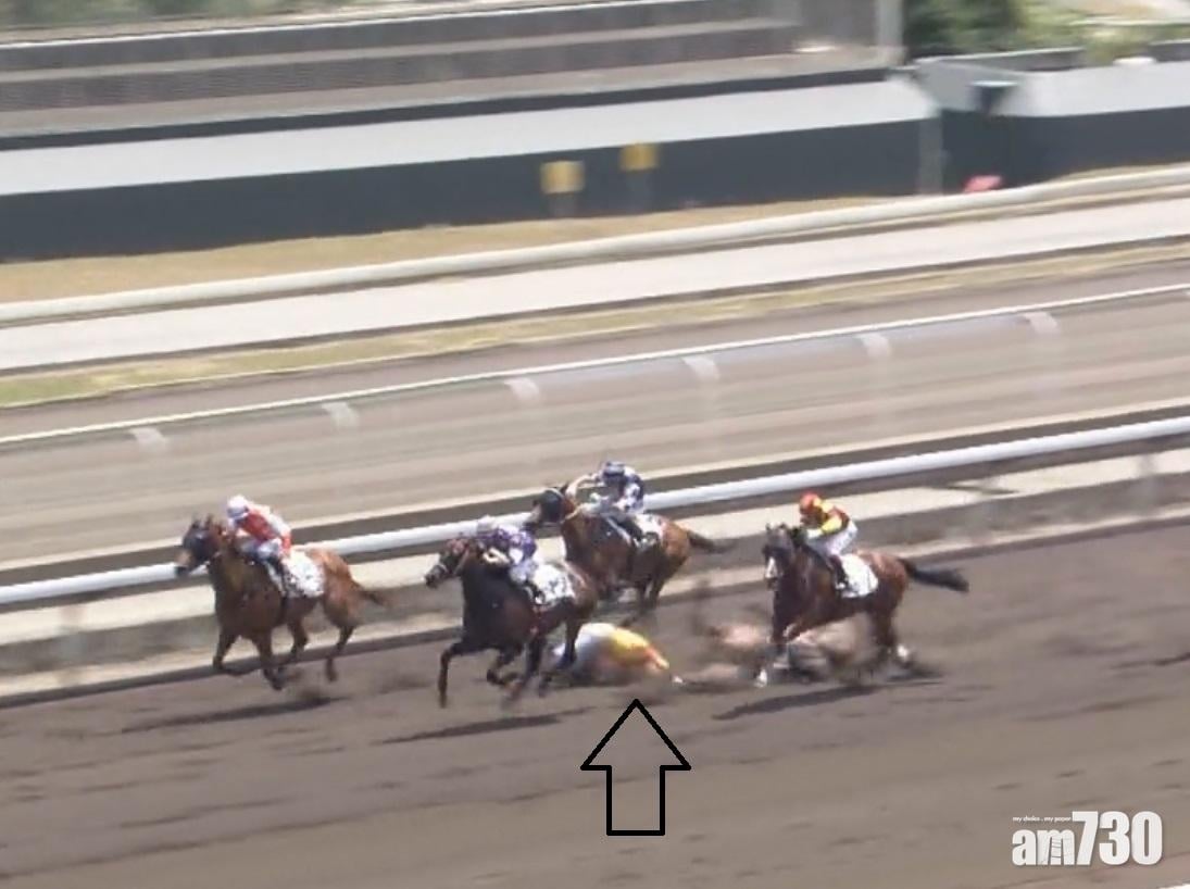 沙田發生墮馬意外