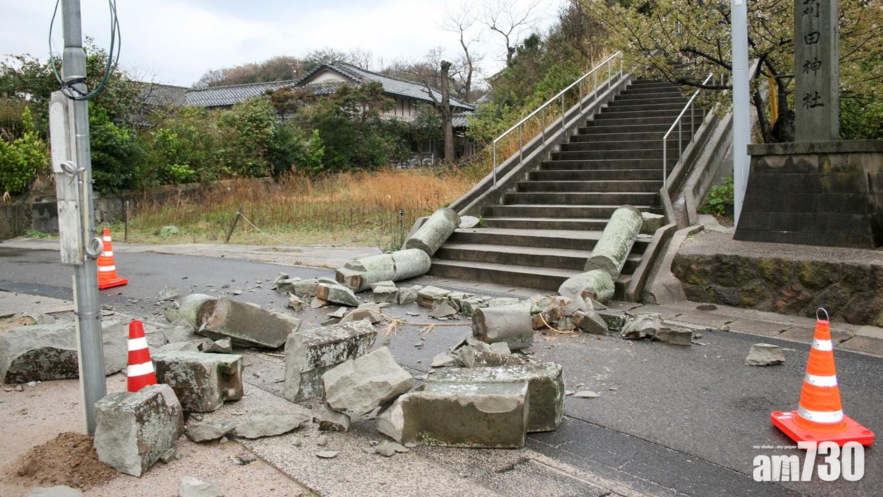 日本島根縣6.1級地震最少4人傷