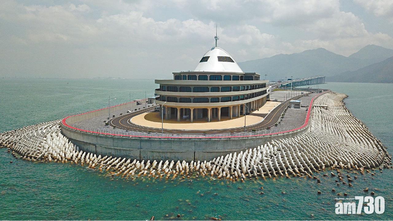 【am730實地拍攝】大橋人工島施工惹爭議 本報海空直擊防波堤