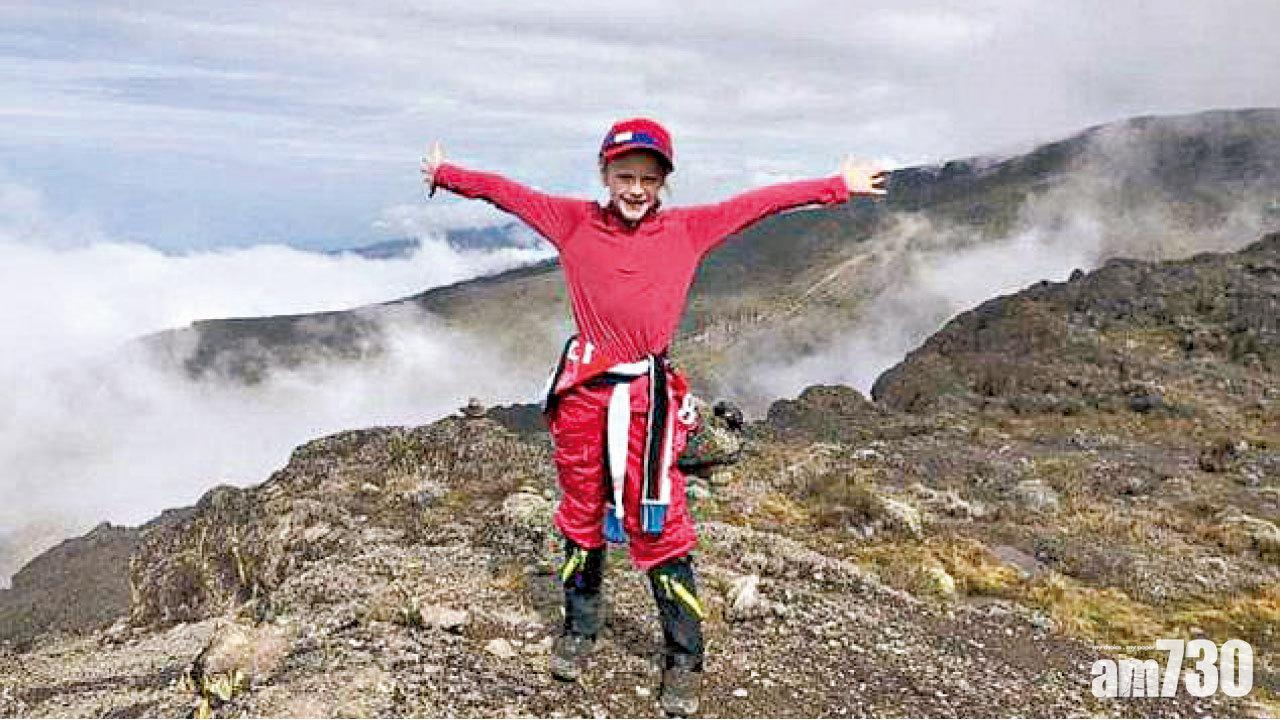 7歲登頂 天堂盼父