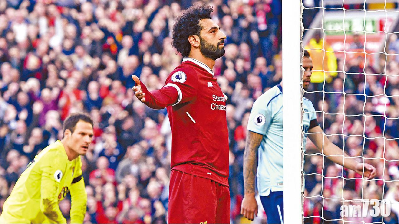 助紅軍輕取般茅  沙拿今季入球達40大關