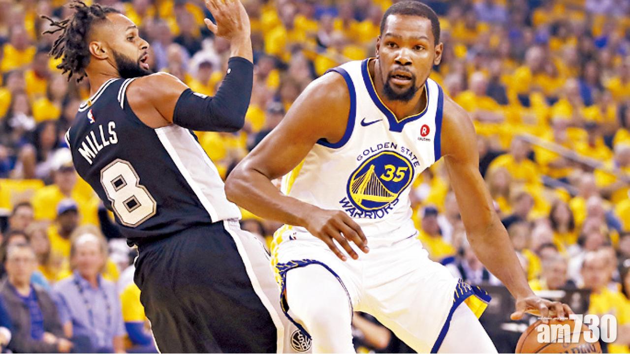 NBA季後賽開打 勇士大破馬刺