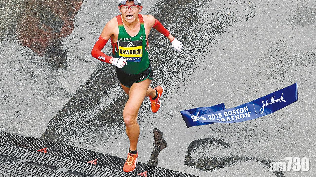 無教練 「最強市民跑者」川內優輝波馬奪冠