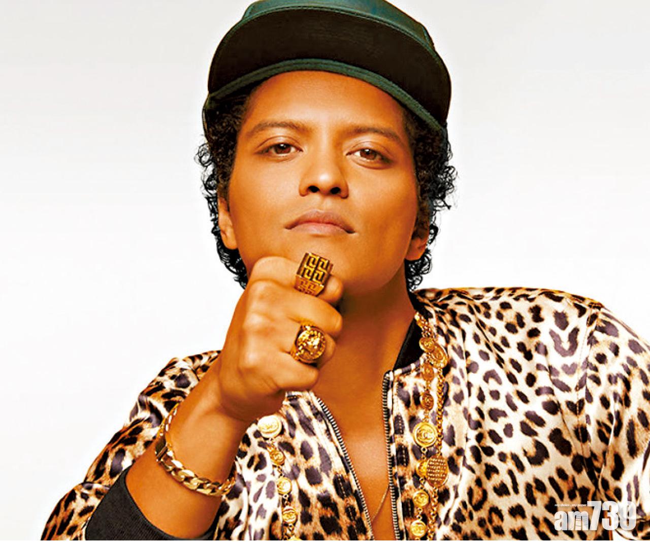 Bruno Mars 日本騷發火掟毛巾