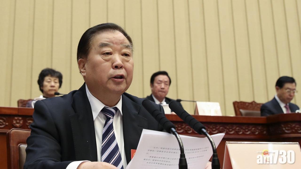 喬曉陽早上到政總出席政府國家事務系列講座