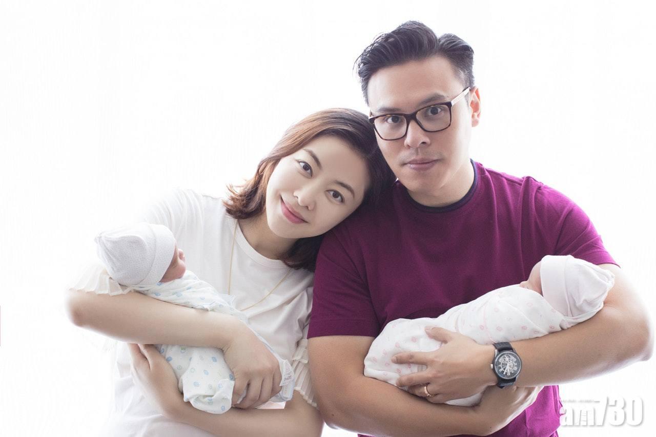 熊黛林親證產下5磅孖女：眼仔好大好靚女