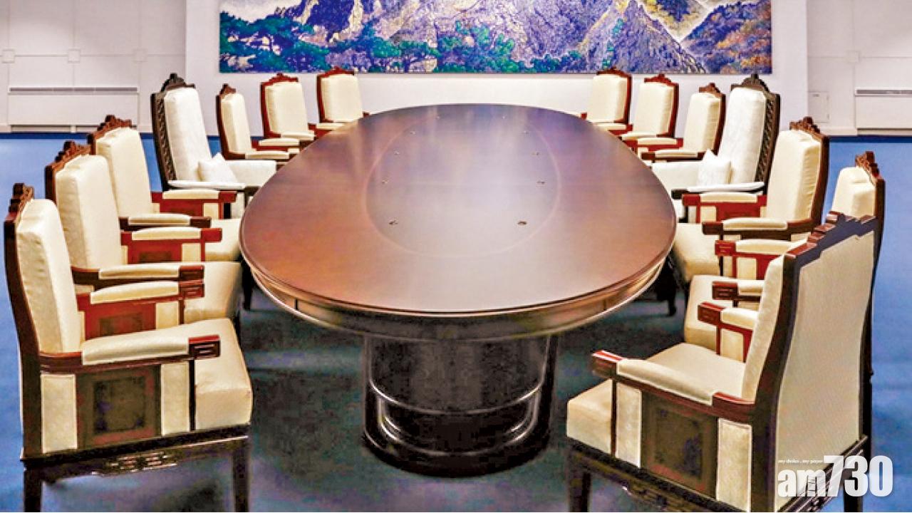 「文金會」會議桌公開