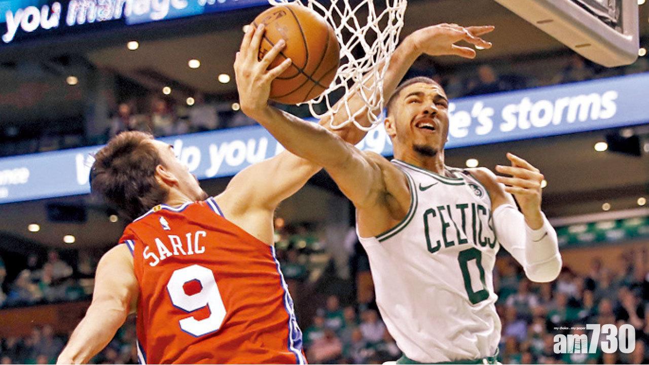 東岸次圈首戰 綠軍先勝76人