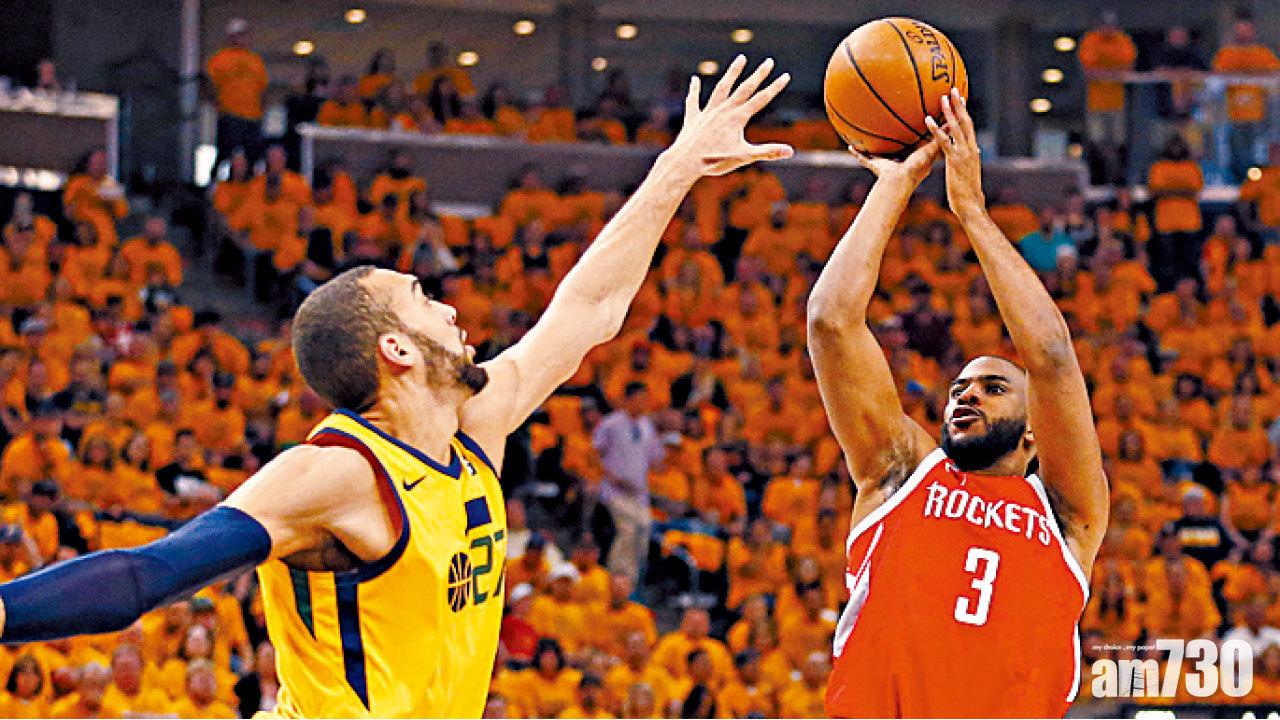 CP3雙雙賀壽 火箭作客挫爵士