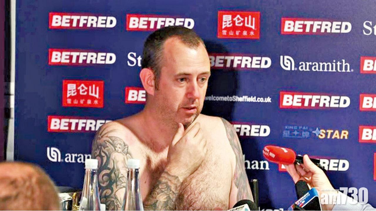 桌球世錦賽稱王 威廉斯找數全裸出席記者會