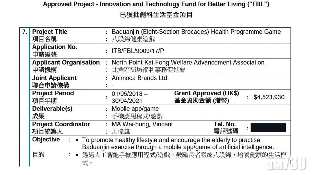 科技界質疑欠成本效益  八段錦App獲批公帑452萬
