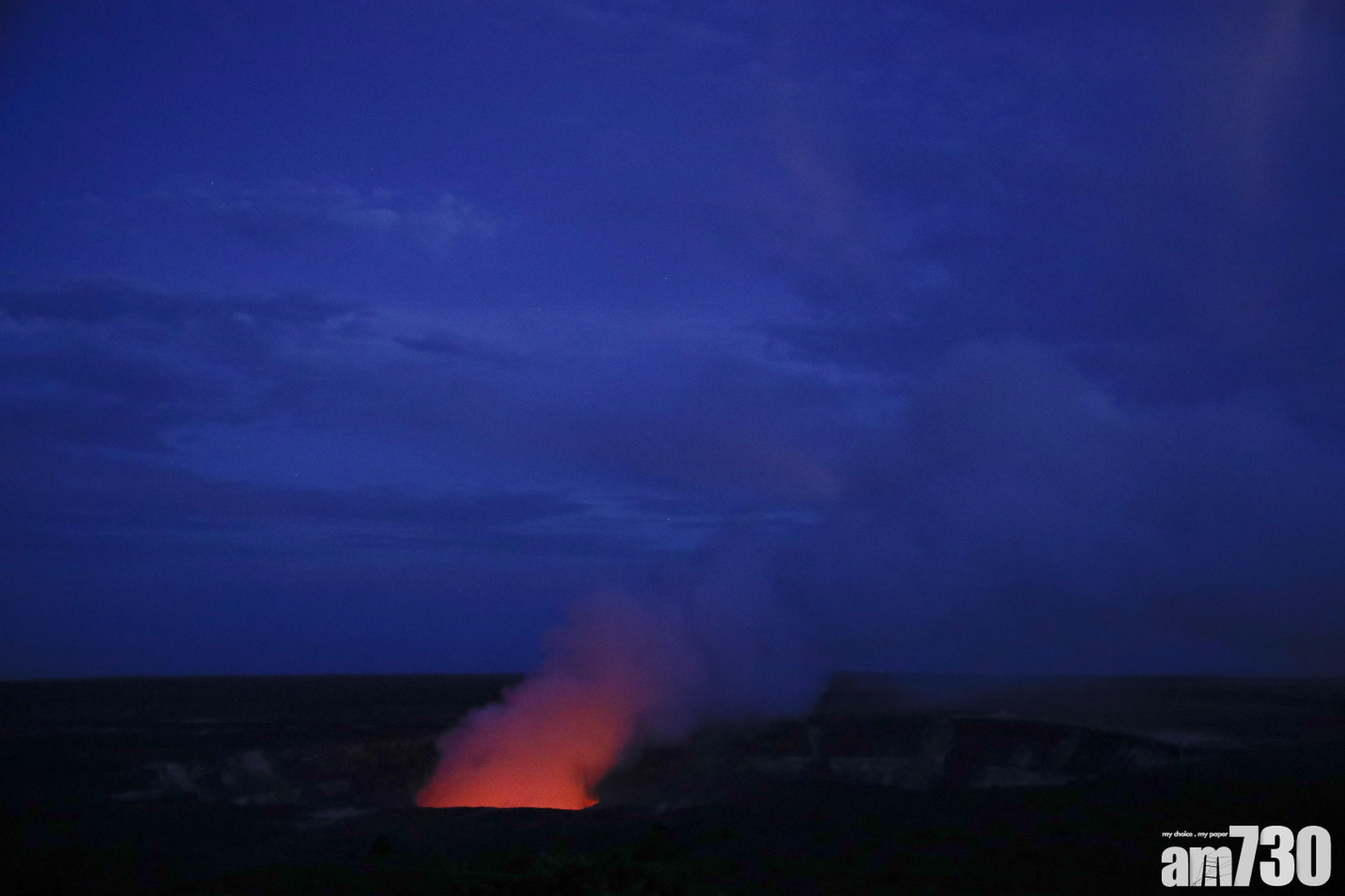 夏威夷火山月中或噴出幾噸重巨石