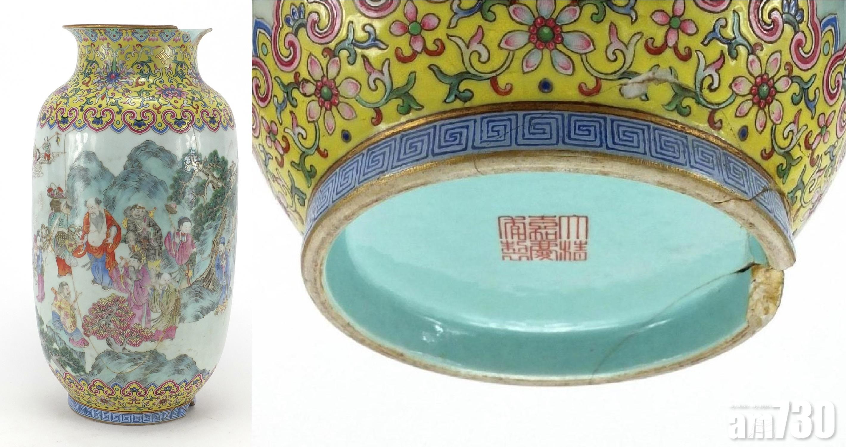 竟是嘉慶古董！英婦賣破花瓶意外獲74萬