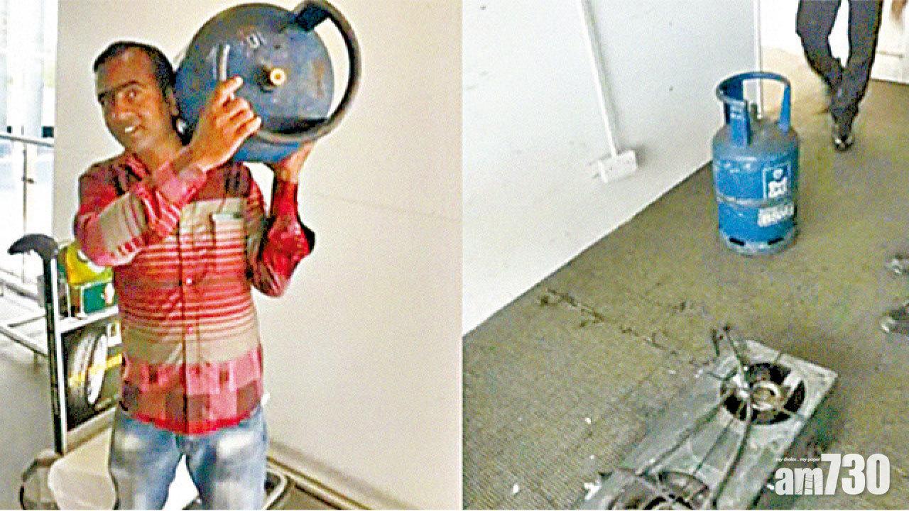 石油氣手信 機場一額汗