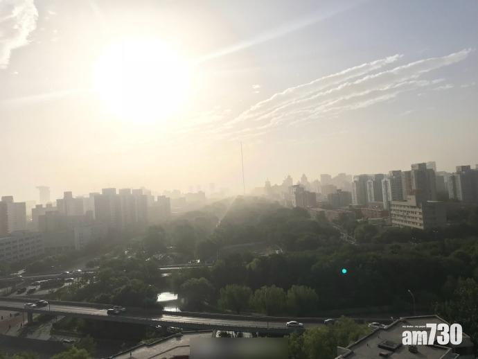 沙塵襲京城 空氣嚴重污染