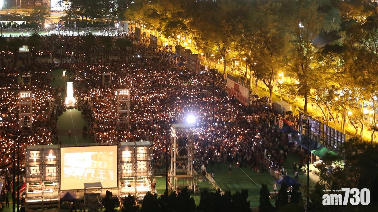 配合維園六四燭光集會  下午起有封路改道措施