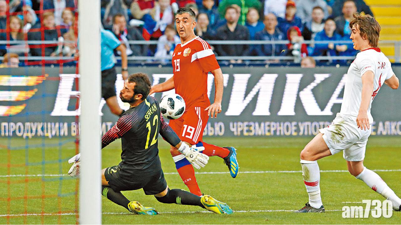 俄羅斯友賽又贏唔到