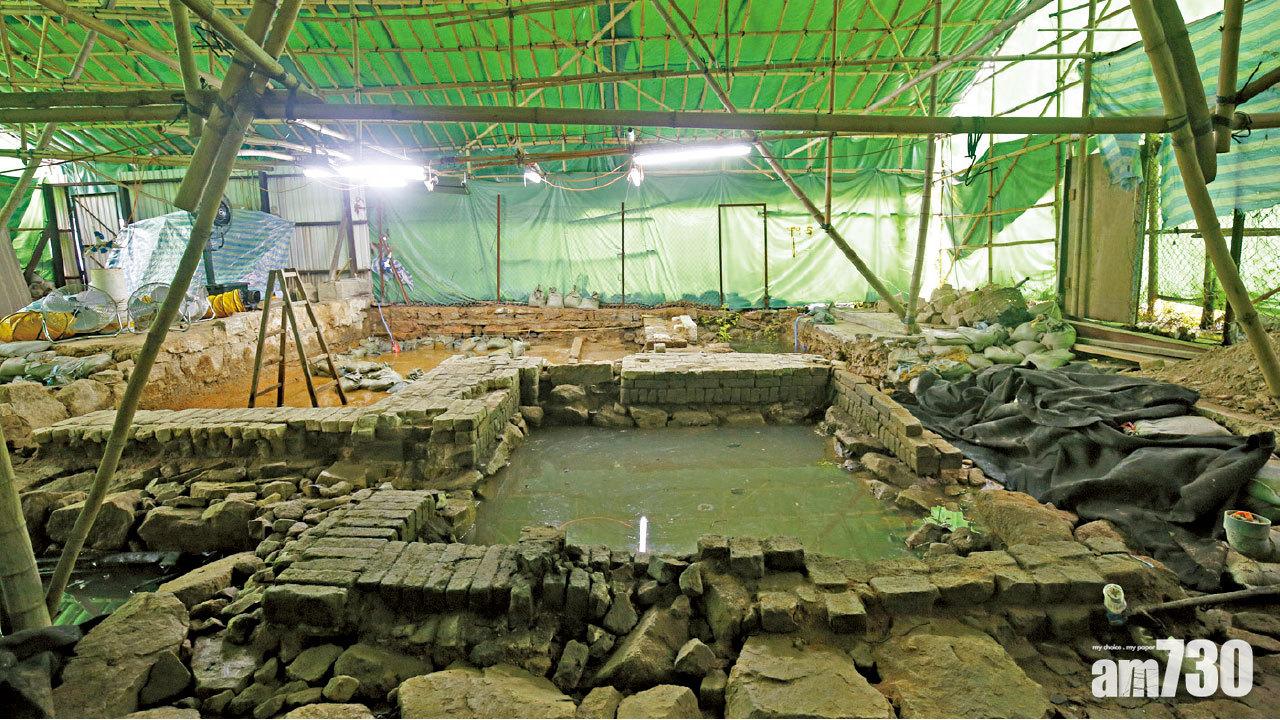 發現明清圍牆圍斗  擴大衙前圍村 考古範圍