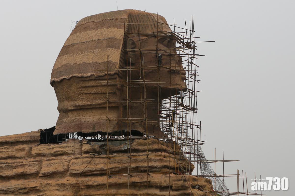 河北山寨獅身人面像「翻生」 埃及轟「極其無禮」