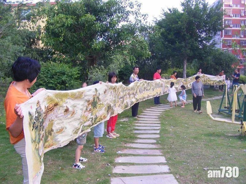 【滿滿的愛】女兒一句玩笑 母耗6年繡《清明上河圖》做嫁妝