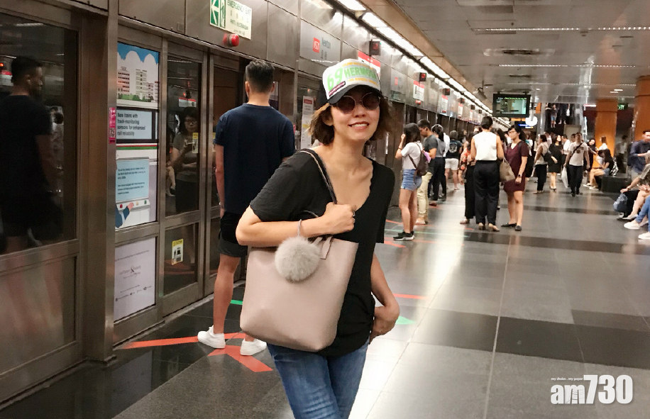 陳潔儀25年後再坐地鐵 全靠特金會