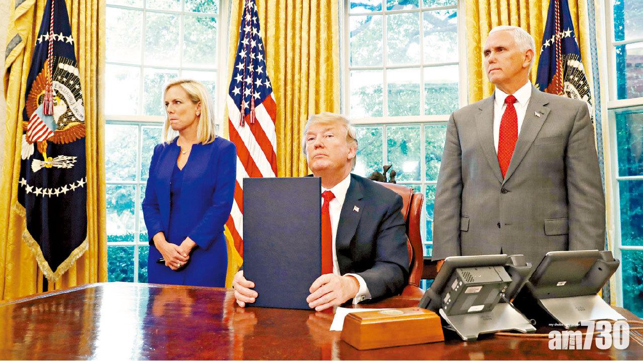 人蛇政策受壓 特簽命令叫停「骨肉分離」