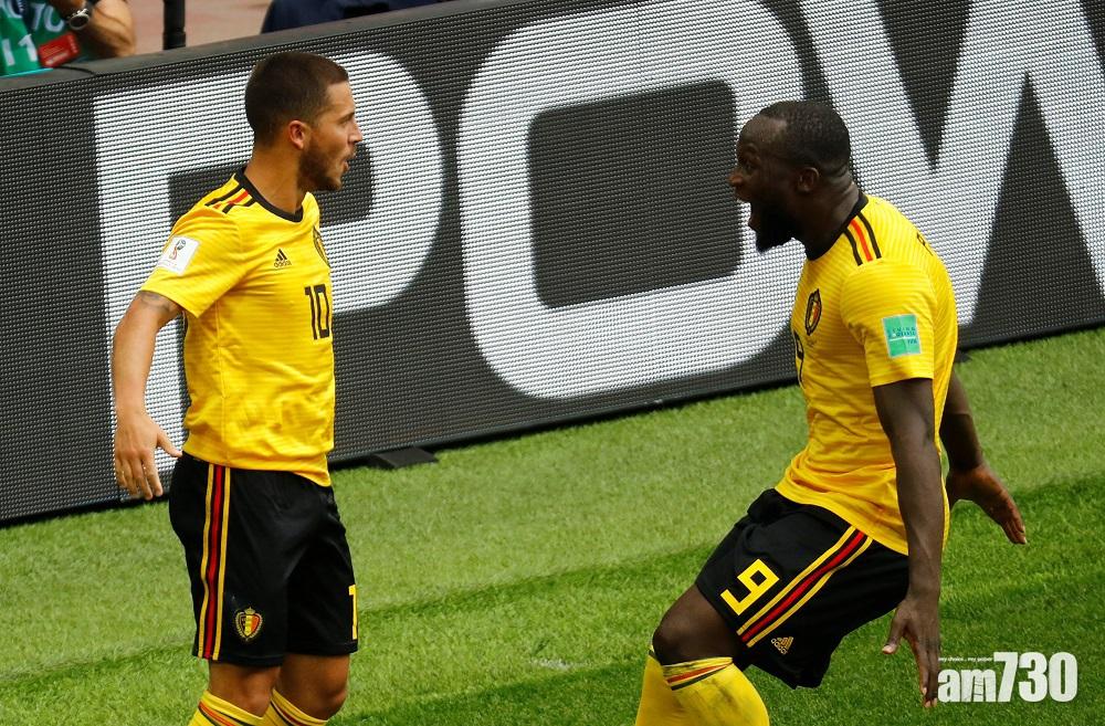 【夏神、盧卡古梅開二度】比利時大勝突尼西亞5比2