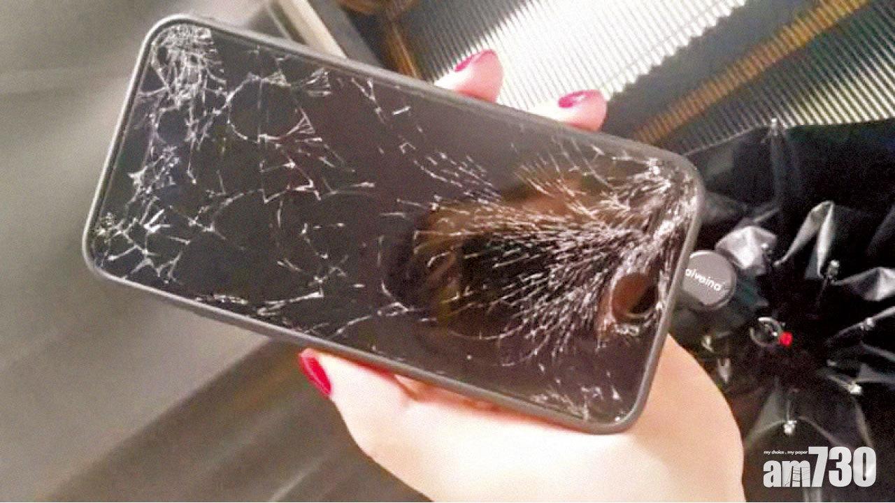 執iPhone7索2000元不果 大媽當失主面前掟爛