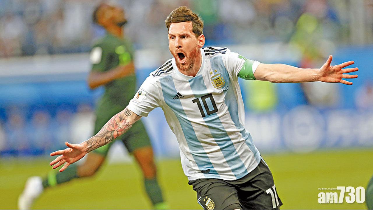 阿根廷擒超霸鷹驚險晉級  美斯：我們的世盃現在才開始