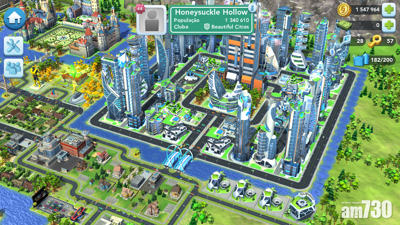 手機模擬城巿《SimCity BuildIt》