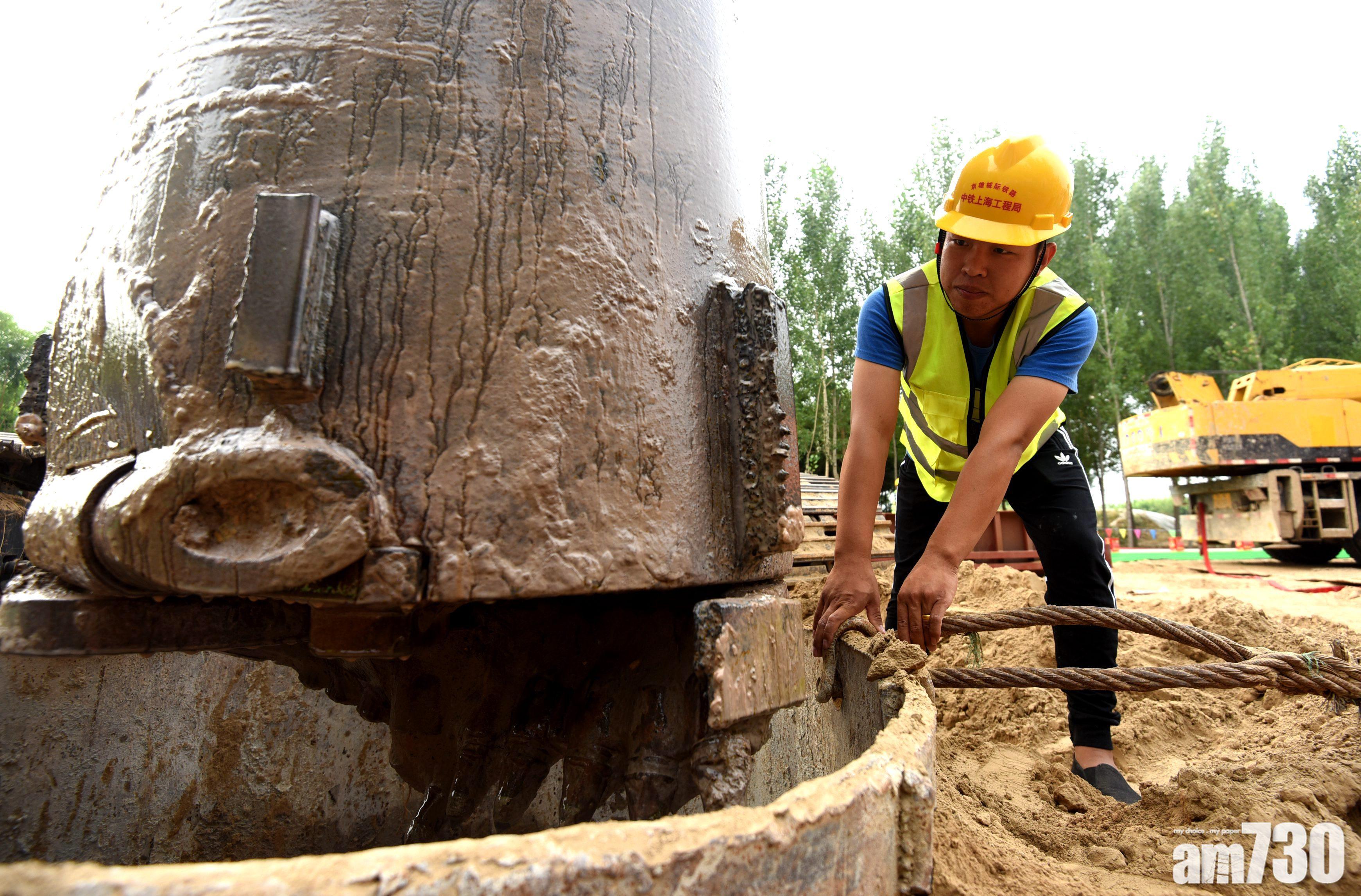 京雄鐵路霸州段動工 料2020年通車